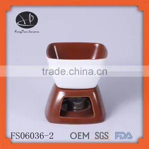 China Supplier Ceramic Fondue,cast Iron Fondue Set thumbnail-1