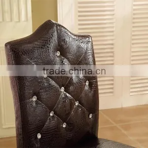 Modern Appearance Stitching PU Back Dining Chair thumbnail-5