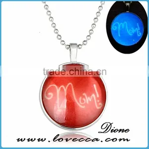 Party Supplier Huge Bulk Jewelry Factory Round-shape Luminous Necklace Light Necklace Fashion Jewelry Necklace thumbnail-2