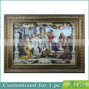 42 Inch Digital Photo Frame With Oil Painting for Wall Art thumbnail-3
