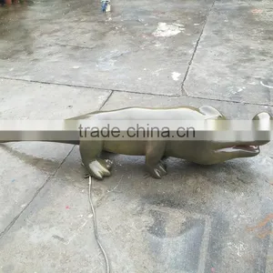 Outdoor Fiberglass Crocodile Statue thumbnail-1