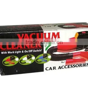 12V Mini Car Vacuum Cleaner With Light thumbnail-1