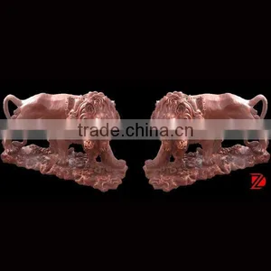 Stone Life Size Lion Sculpture thumbnail-1