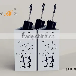 Hot Selling Indoor Hotel Round Shape Iron Umbrrella Stand thumbnail-1