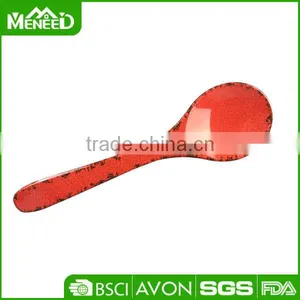 Porcelain Like Food Grade Large Melamine Spoon, Length 33cm Plastic Frying Spoon thumbnail-1