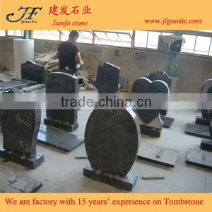Cheap Prices of Small Simple Design Unique Granite Headstone thumbnail-6