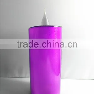 Color Changing Glass Candle Holder for Home Decoration thumbnail-3
