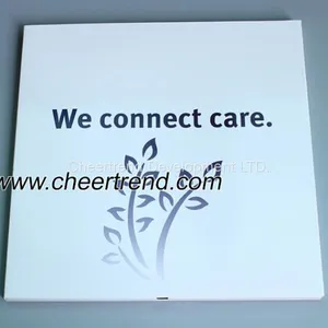2017 Fashion Paper Business Card 7 Inches Lcd Video Brochure 210*210 mm Video Greeting Card With 1000 Mah thumbnail-3