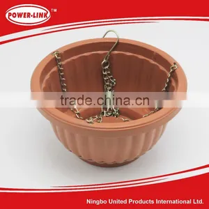 Plastic Flower Pot Planters Metal Wrie thumbnail-1