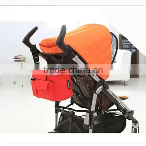 600D Polyester Baby Nappy Organizer Bag With Hanging thumbnail-4
