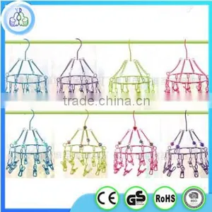 Wholesale Metal Hanging Clothes, Indoor Clothes,wire Pegs Clothes thumbnail-2