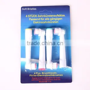 EB-17A Electric Oral Red Toothbrush Heads for Braun thumbnail-1