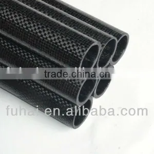3K Twill Woven or Plain Carbon Fiber Tubing thumbnail-1