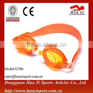 Wholesale Promotion Senior Wear-resistant Soft Strap Swim Goggles thumbnail-3