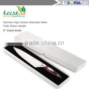 8" Chefs Knife-SEDGE Series-German High Carbon Stainless Steel-Fiber Glass Handle thumbnail-6