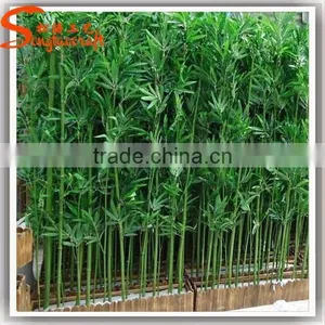 Newest Ourdoor Decorative Artificial Green Bamboo Stick Bamboo Poles Wholesale thumbnail-4