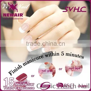 Beautyful Short Artificial French Nails Tip Most Popular Nail Art Designs thumbnail-4