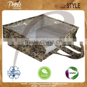 Promotional Tote - See Through Tote - PVC Tote - Jute Tote From India thumbnail-2