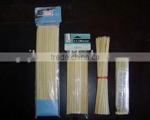 2016 Hot Sales BBQ New Bamboo Stick New Bamboo Skewer 100% Natural Color Bamboo Incense 2.5mm thumbnail-2