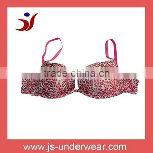 Leopard Printed Super Push up Bra thumbnail-1