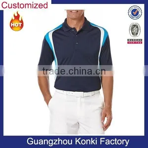 Men's Short Sleeve Performance Ventilated Block Polo Shirt thumbnail-1