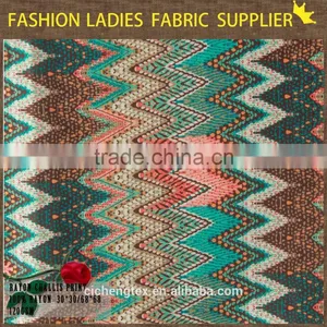 High Quality Whosale Rayon Custom Printed Fabric thumbnail-1