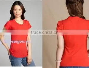 Wholesale Plain Blank Womens Tshirt thumbnail-1