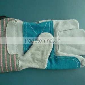 Long Insulation Cow Leather Working Gloves thumbnail-1