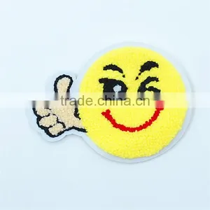 2017Customized Smile Embroidery Patch, Virious Embroidered Wholesale Patch thumbnail-3