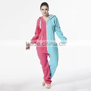High Quality Fashion Two Tone Onesie Jumpsuit Women Rompers and Jumpsuits thumbnail-1