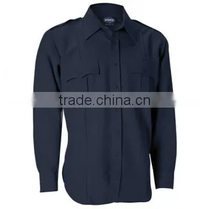 Cheap Fashion Long Sleeve Security Uniform Shirt Unisex thumbnail-3
