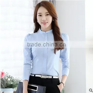 Custom Womens Chantity Nice Design Fashionable Ladies Formal Tops and Blouses Models for Summer thumbnail-5