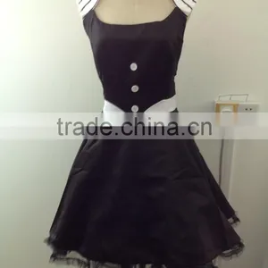 Classic Vintage 1950's Rockabilly Swing Picnic Party Prom Dress Lady Dresses Rockabilly thumbnail-2