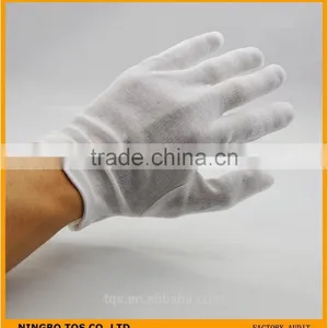 Hot Sale White Cotton Hand Gloves thumbnail-1