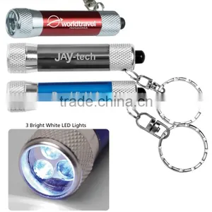 Promotional Custom LED Keychain Flashlight thumbnail-2