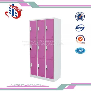 KD Structure Powder Coated 9 Doors Steel Cabinet Clothes Storage Locker thumbnail-3