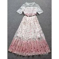 Designer Clothing Wholesale Women Fashion Long Maxi Dress thumbnail-3