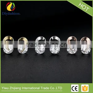 Cubic Zirconia Diamond Rotary Stud Earrings for Women thumbnail-6