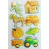 Shinning Deco Custom Holographic Stickers / Farm 3d Hologram Stickers thumbnail-1