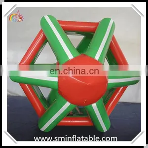 Commercial Inflatable Water Roller, Inflatable Hamster Wheel for Water Game, Promotion Inflatable Water Wheel for Outdoor Event thumbnail-1