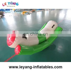 Fun Inflatable Water Game , Inflatable Water TeeterBoard , Floating Inflatable Totter thumbnail-2