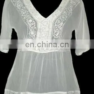 Ladies Blouse Ladies Top Fashion Blouse thumbnail-3