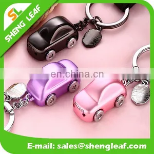 Wholesale Colorful Car Shaped Metal Keychain thumbnail-2