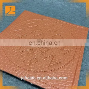 Custom Made Embossed Faux Leather Patches for Hat thumbnail-6