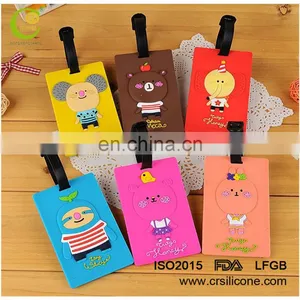 Custom Made Travel 3d Soft Pvc Rubber Silicone Luggage Tag/custom Luggage Tag thumbnail-6