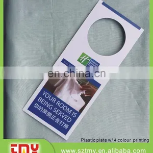 Eco-friendly Hotel Room Door Pvc Hangers thumbnail-5