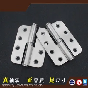 80*63.5 Stainless Steel Static Bearing Export Hafre Type Unloaded European H-hinge OEM thumbnail-1