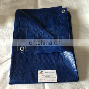 Dark Blue Tarpaulin - Light Duty Tarp - 70 GSM - 90 GSM Tarp thumbnail-1