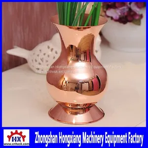 Automatic Cnc Metal Spinning Machine Lathe With Tailstock for Handmade Solid Copper Vase thumbnail-1