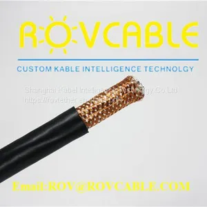Yellow Pipe Inspection Crawler Umbilical Tether Cable thumbnail-1